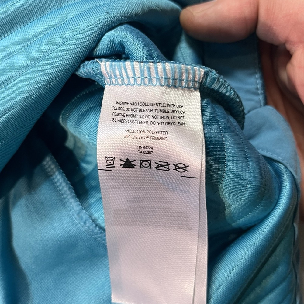 Columbia Women's Airtight Fleece 1/2 Zip Kangaroo Pouch Small Omni-wick EUC Teal - Picture 7 of 8